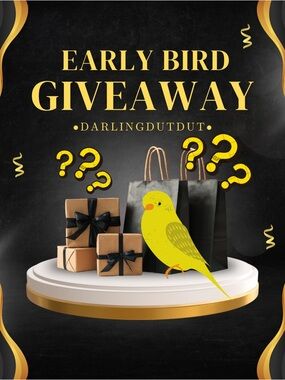 ‼️EARLY BIRD GIVEAWAY ‼️